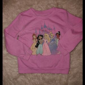 Pink Disney Princess Sweatshirt